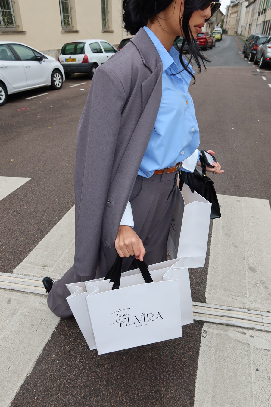 BLAZER LONG LINA [GREY]