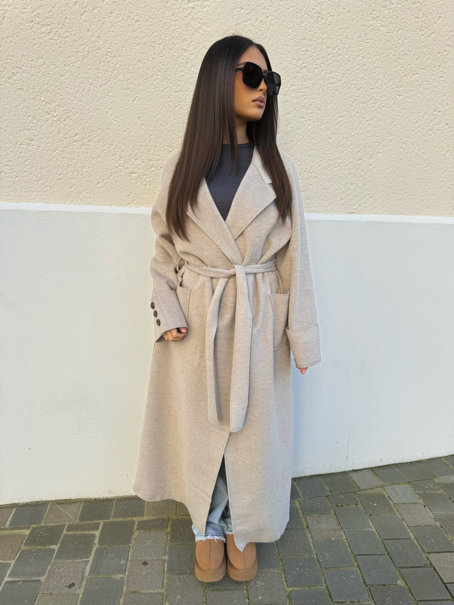 MANTEAU LONG [BEIGE]