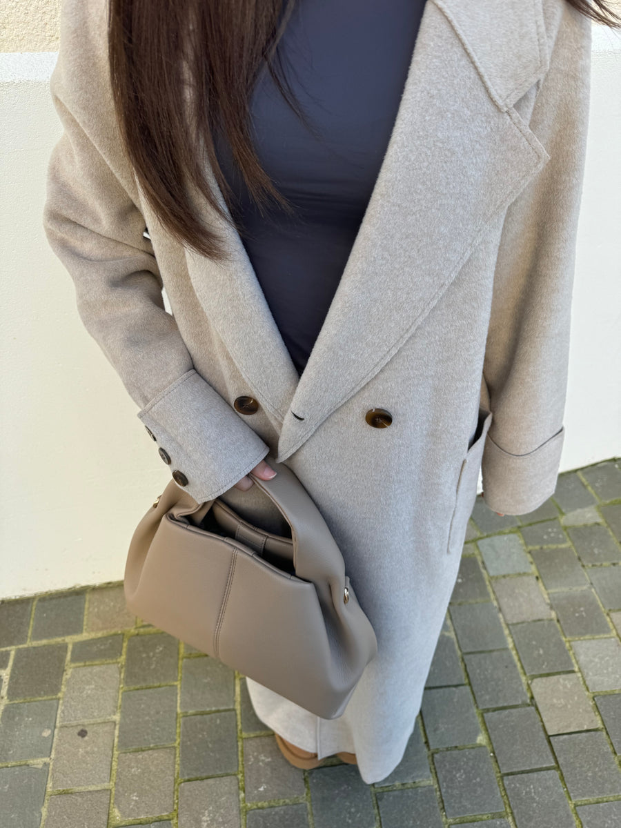 MANTEAU LONG [BEIGE]