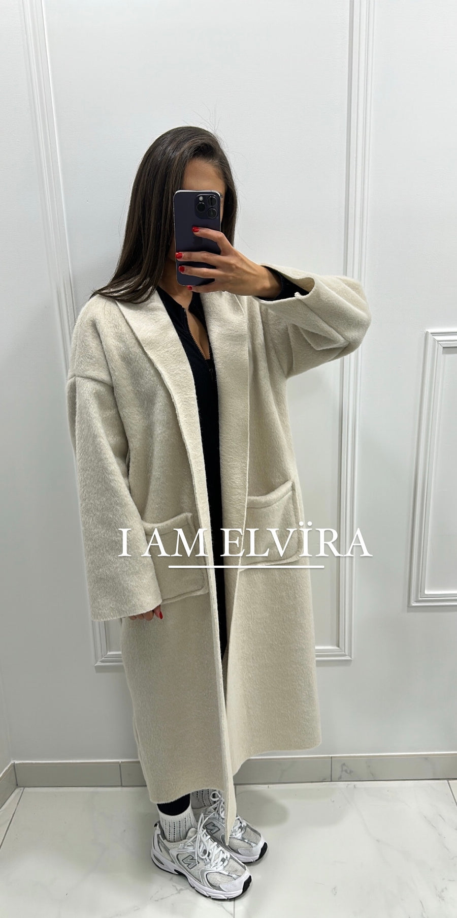 MANTEAU DUPE DOUX [ BEIGE ]