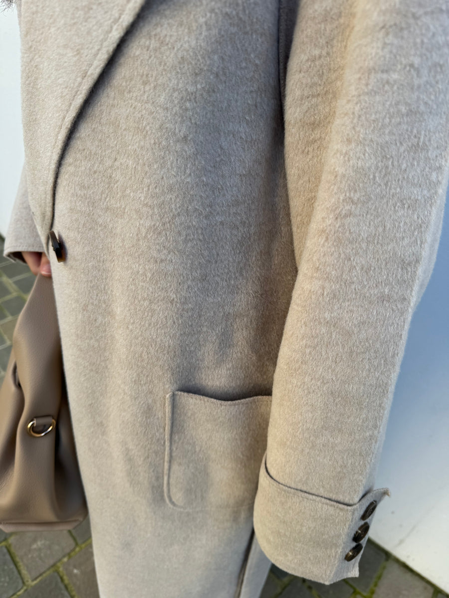 MANTEAU LONG [BEIGE]