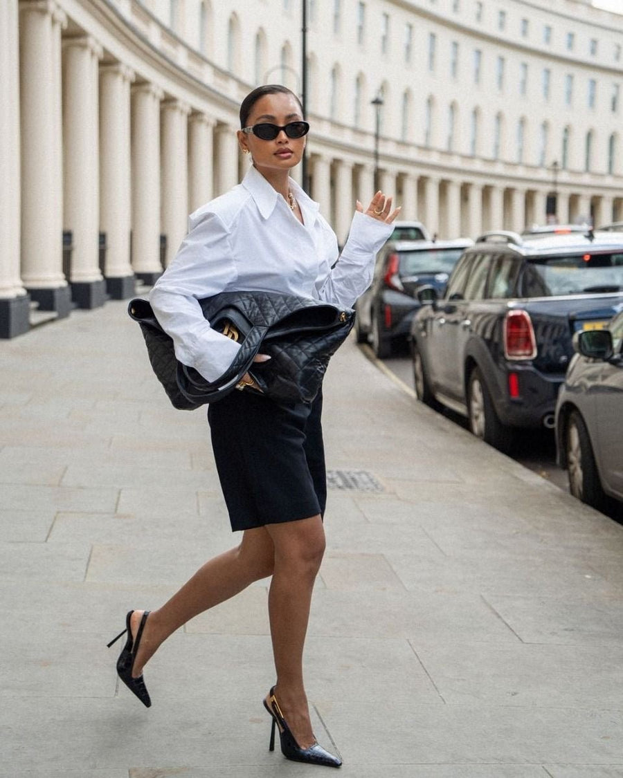 BERMUDA TAILLEUR KAYA [NOIR] - | I AM ELVÏRA