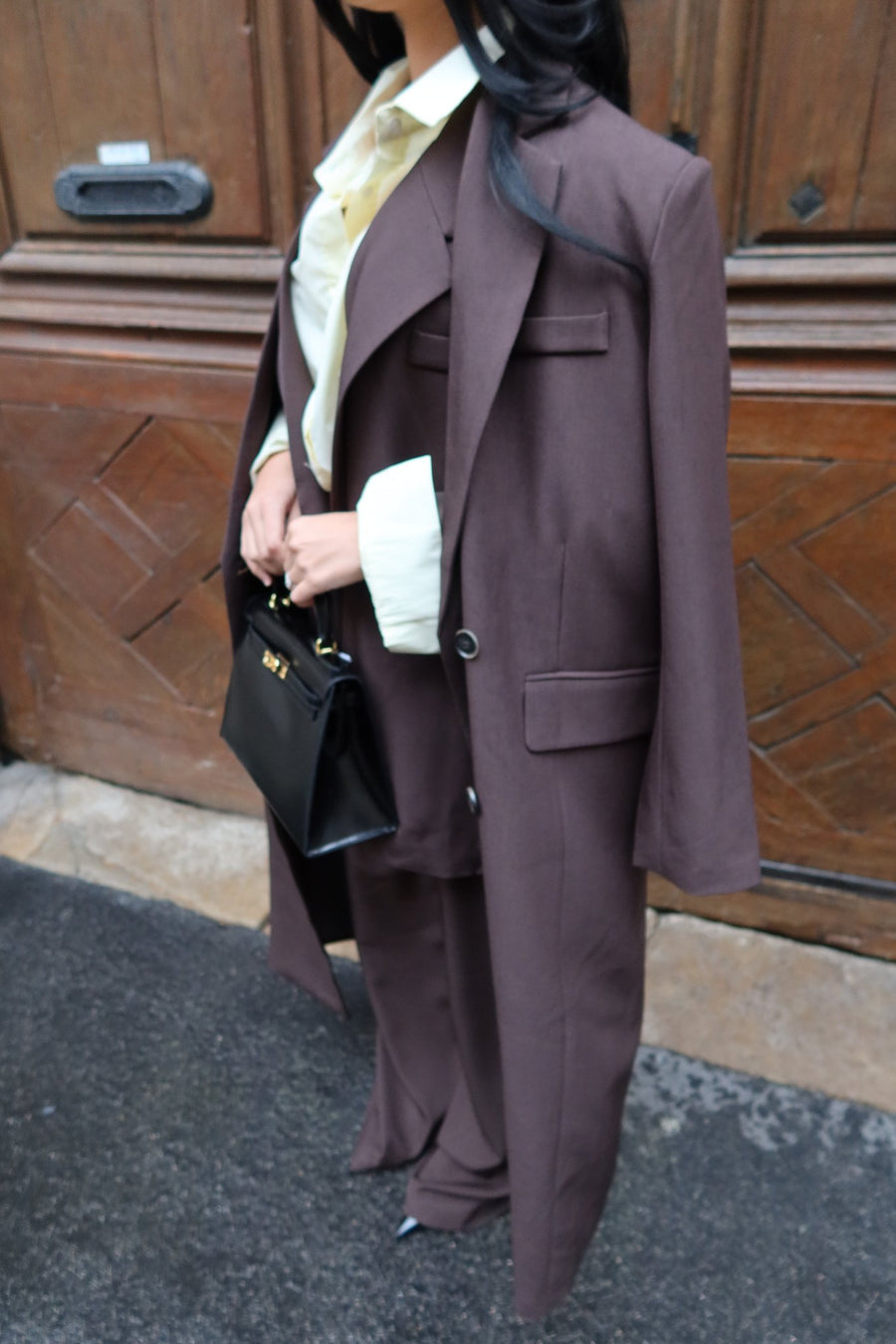 BLAZER LONG [BROWN] - | I AM ELVÏRA