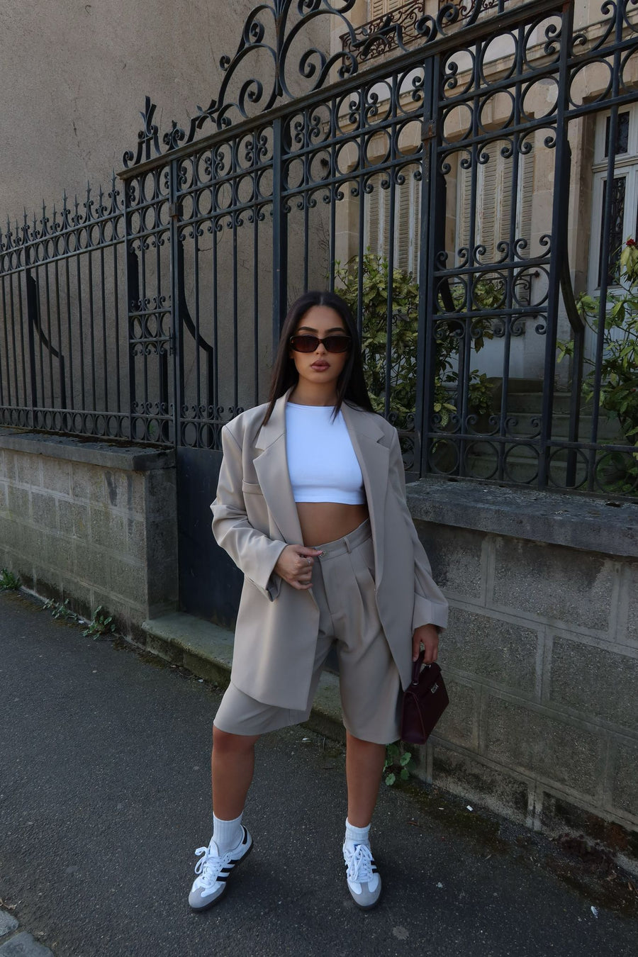 BLAZER OVERSIZE LAULIA [BEIGE] - | I AM ELVÏRA