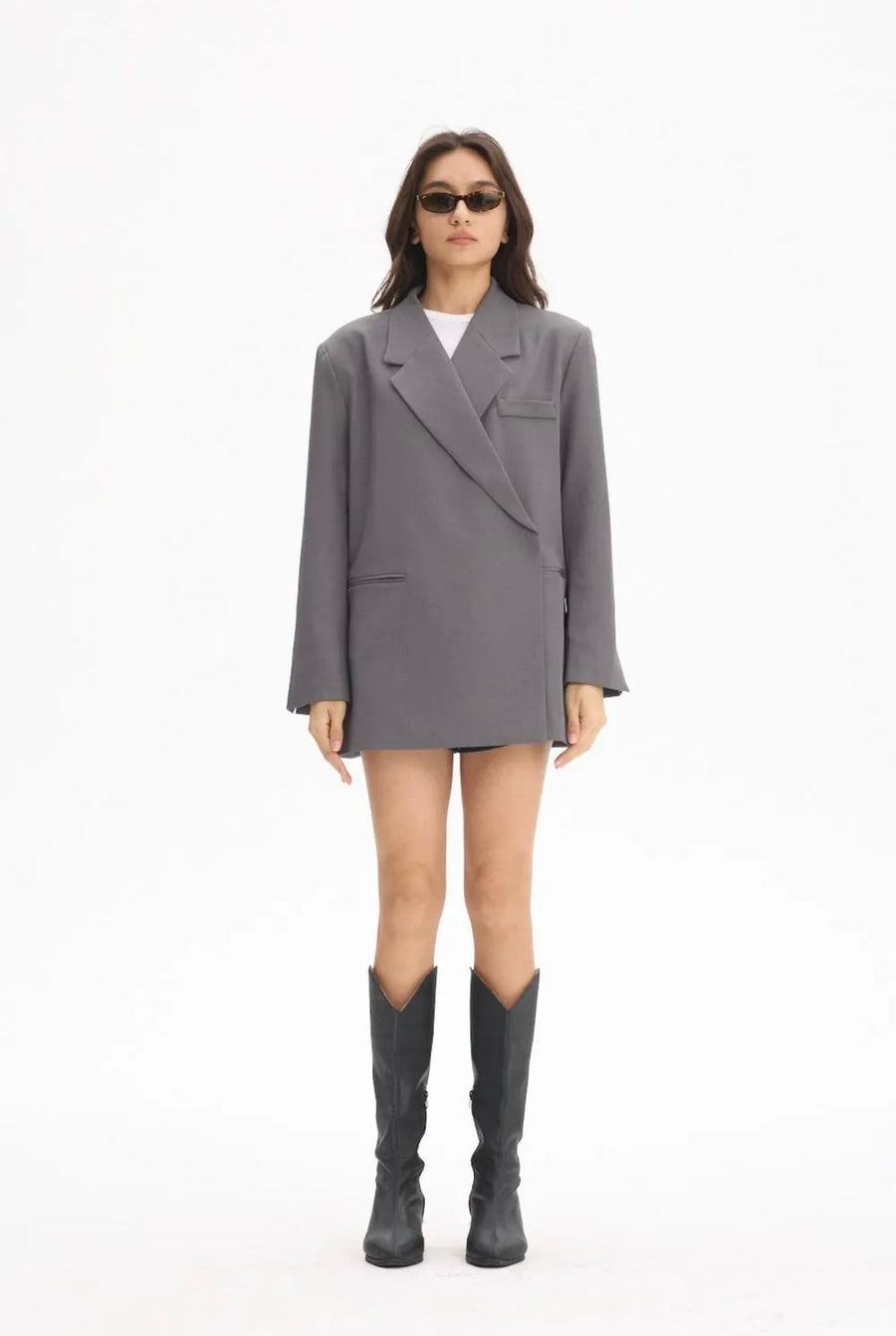 BLAZER OVERSIZE LAULIA [GREY] - | I AM ELVÏRA