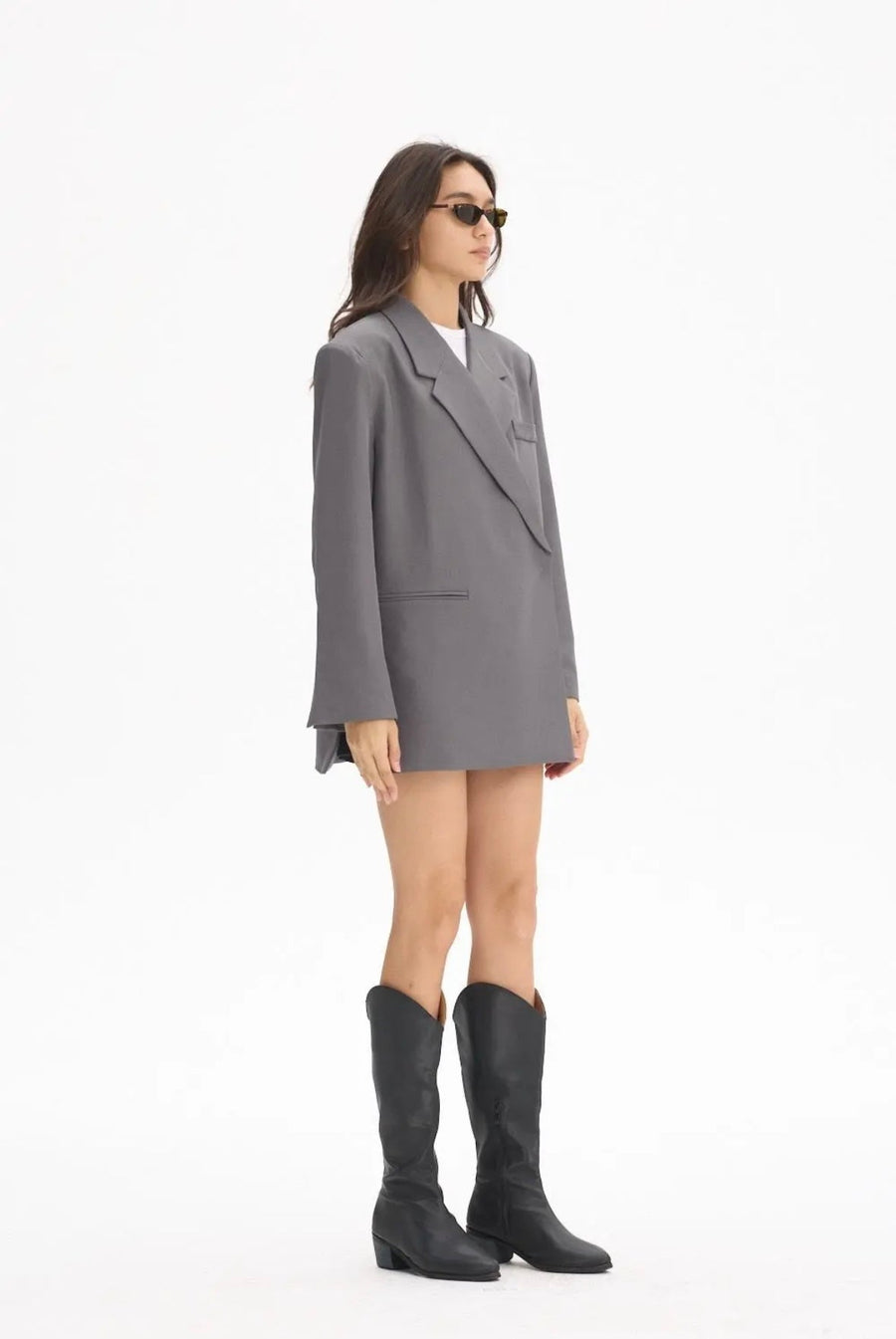 BLAZER OVERSIZE LAULIA [GREY] - | I AM ELVÏRA