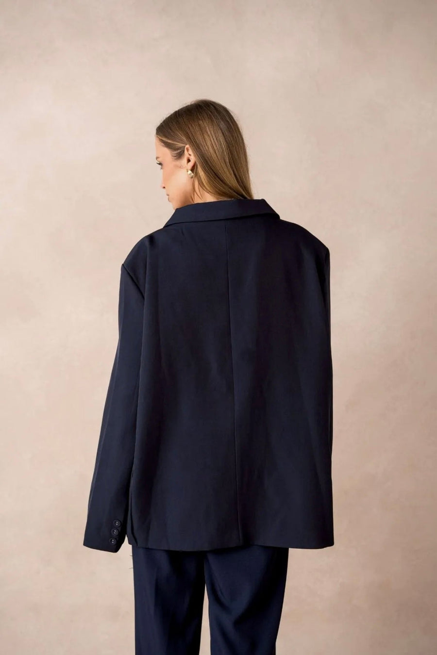 BLAZER ULTRA OVERSIZE BAYA [BLEU MARINE] - | I AM ELVÏRA