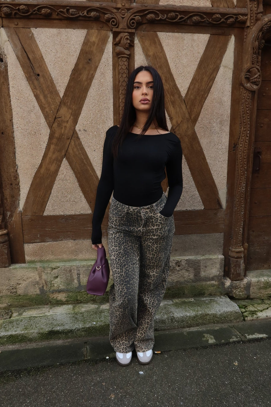JEANS LÉOPARD - | I AM ELVÏRA