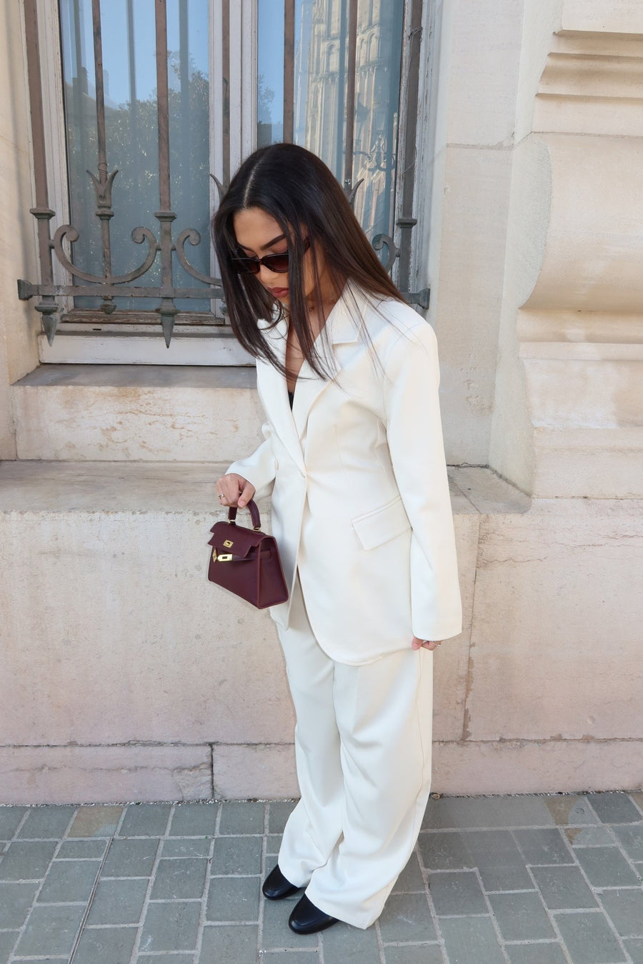 PANTALON GUILIA [CRÈME] - | I AM ELVÏRA