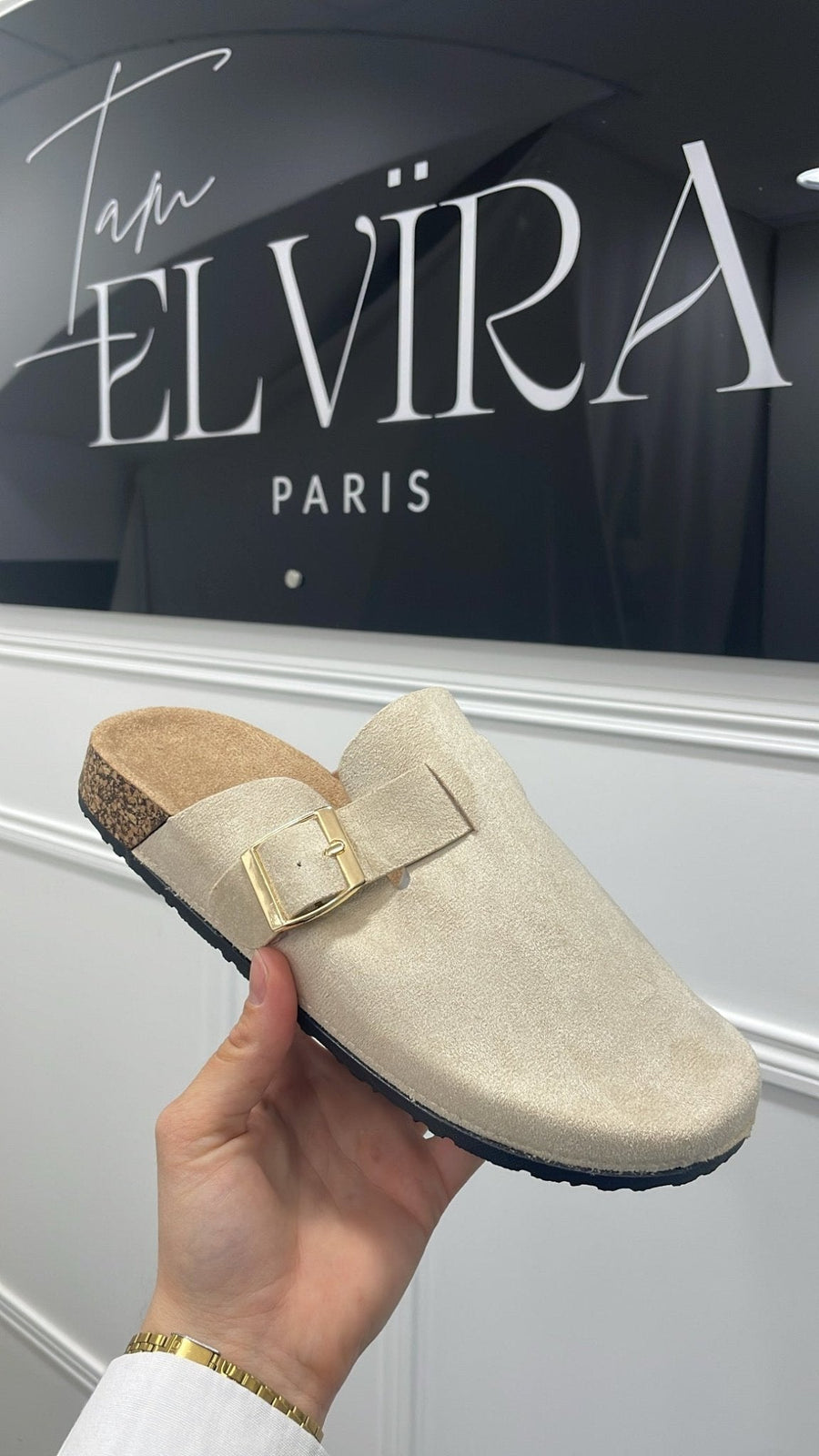SABOT INSPI [BEIGE] - | I AM ELVÏRA