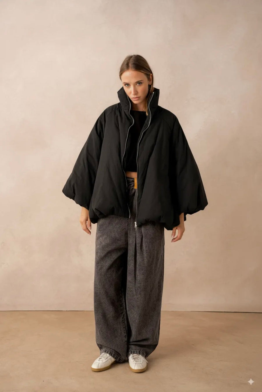 VESTE OVERSIZE ANÏA [BLACK] - | I AM ELVÏRA