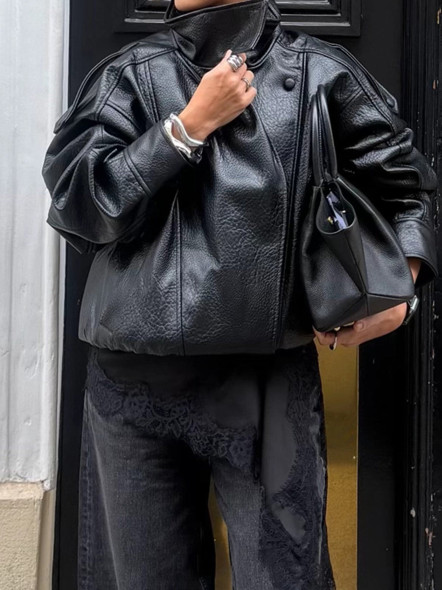 VESTE OVERSIZE ELVÏRA [BLACK] PRÉCOMMANDE EXPÉDITION 28/10 - | I AM ELVÏRA